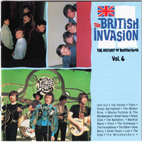 ซีดี Various - The British Invasion: The History Of British Rock, Vol. 6 CD VG