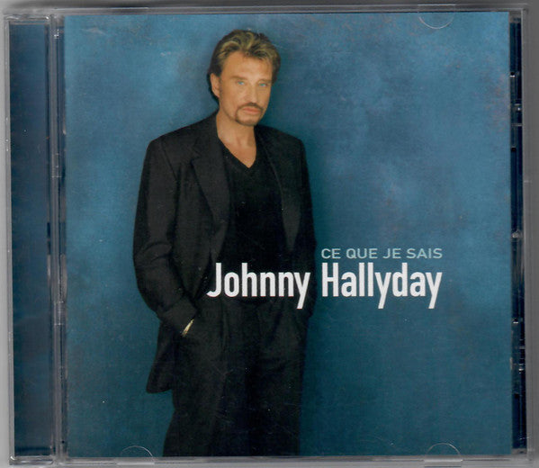 ซีดี Johnny Hallyday - Ce Que Je Sais CD VG+