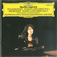 Pyotr Ilyich Tchaikovsky / Sergei Prokofiev, Martha Argerich : Martha Argerich - Peter Tchaikovsky - Piano Concerto No. 1 - Serge Prokofiev - Piano Concerto No. 3 (CD, Comp, RE)