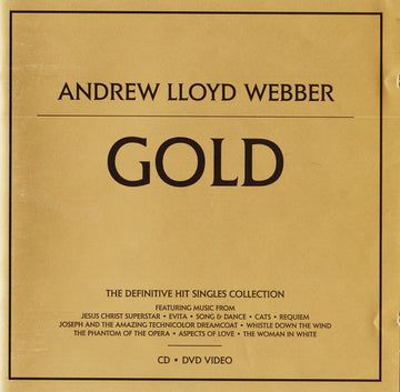 Andrew Lloyd Webber : Gold - The Definitive Hit Singles Collection (CD, Album, Comp + DVD-V, Comp, PAL)