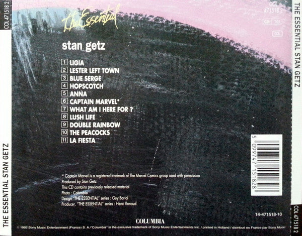 Stan Getz : The Essential (CD, Comp)