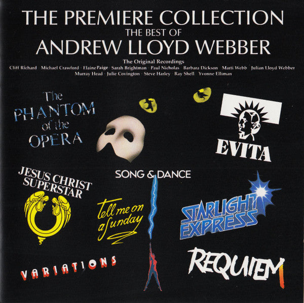 Andrew Lloyd Webber : The Premiere Collection - The Best Of Andrew Lloyd Webber (CD, Comp)