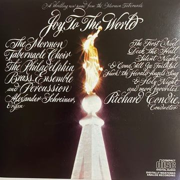 ซีดี Mormon Tabernacle Choir / Philadelphia Brass Ensemble / Richard P. Condie / Alexander Schreiner - Joy To The World (CD) (VG+)