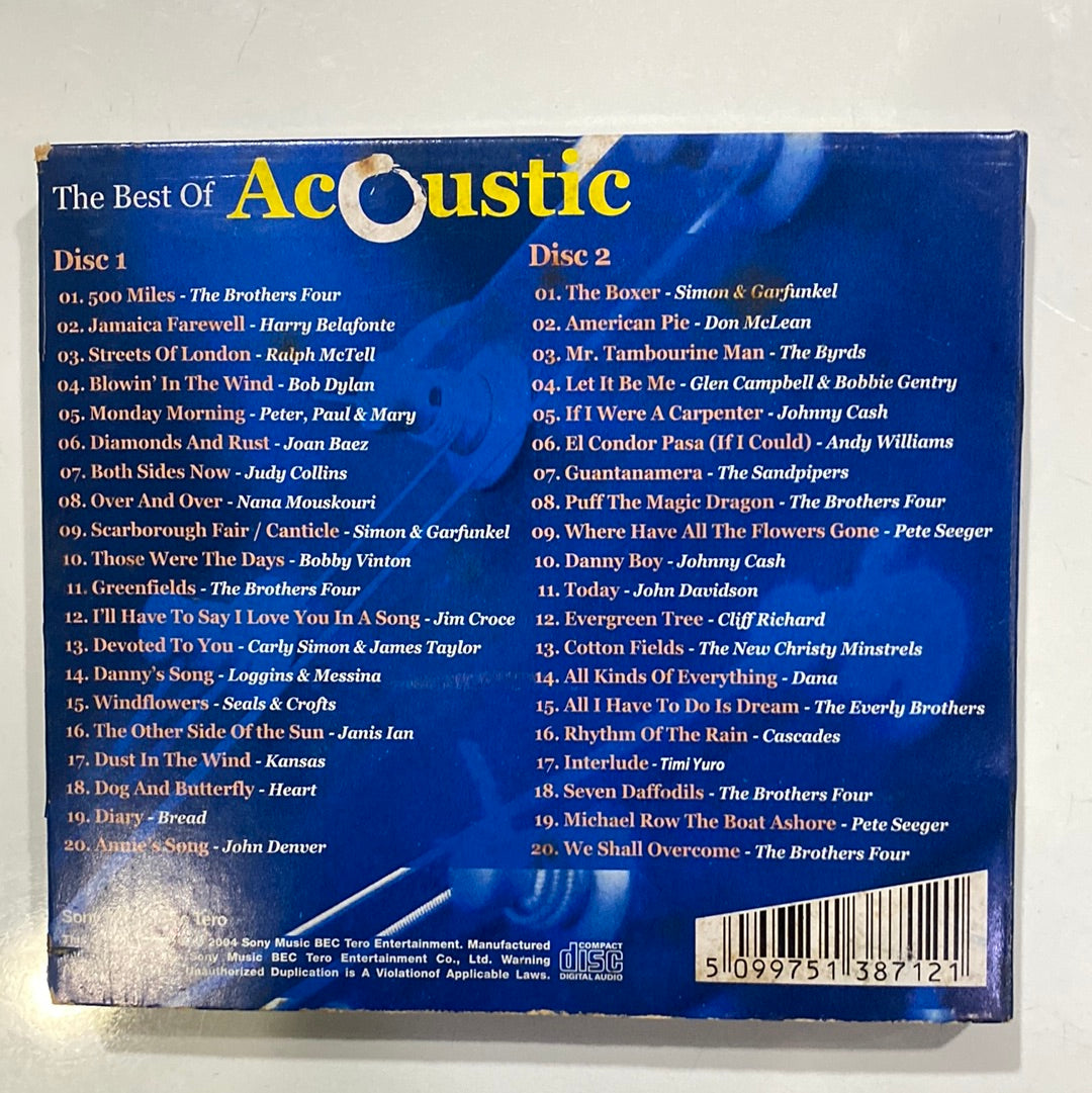 Various - The Best Of Acoustic (CD) (NM or M-)
