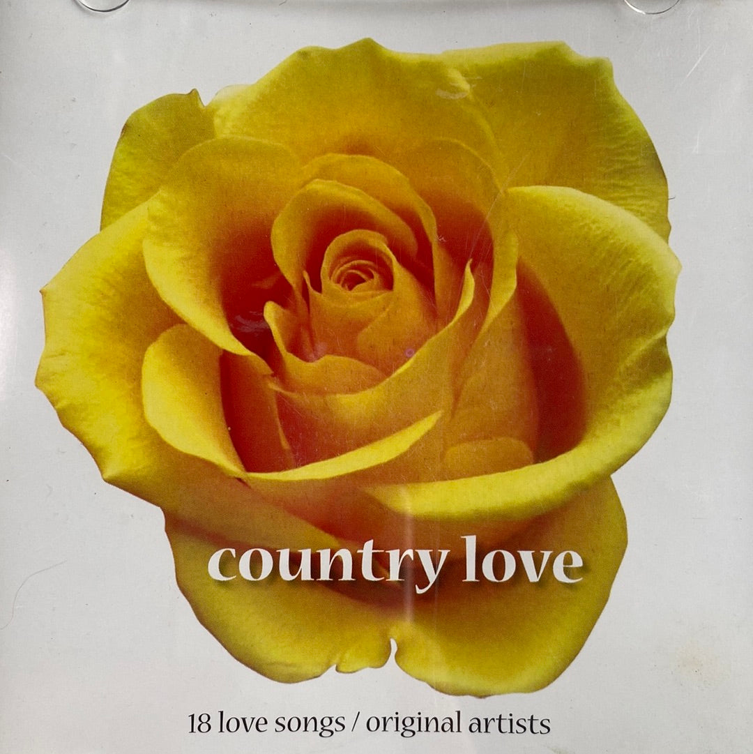 ซีดี Various - Country Love (CD) (VG)