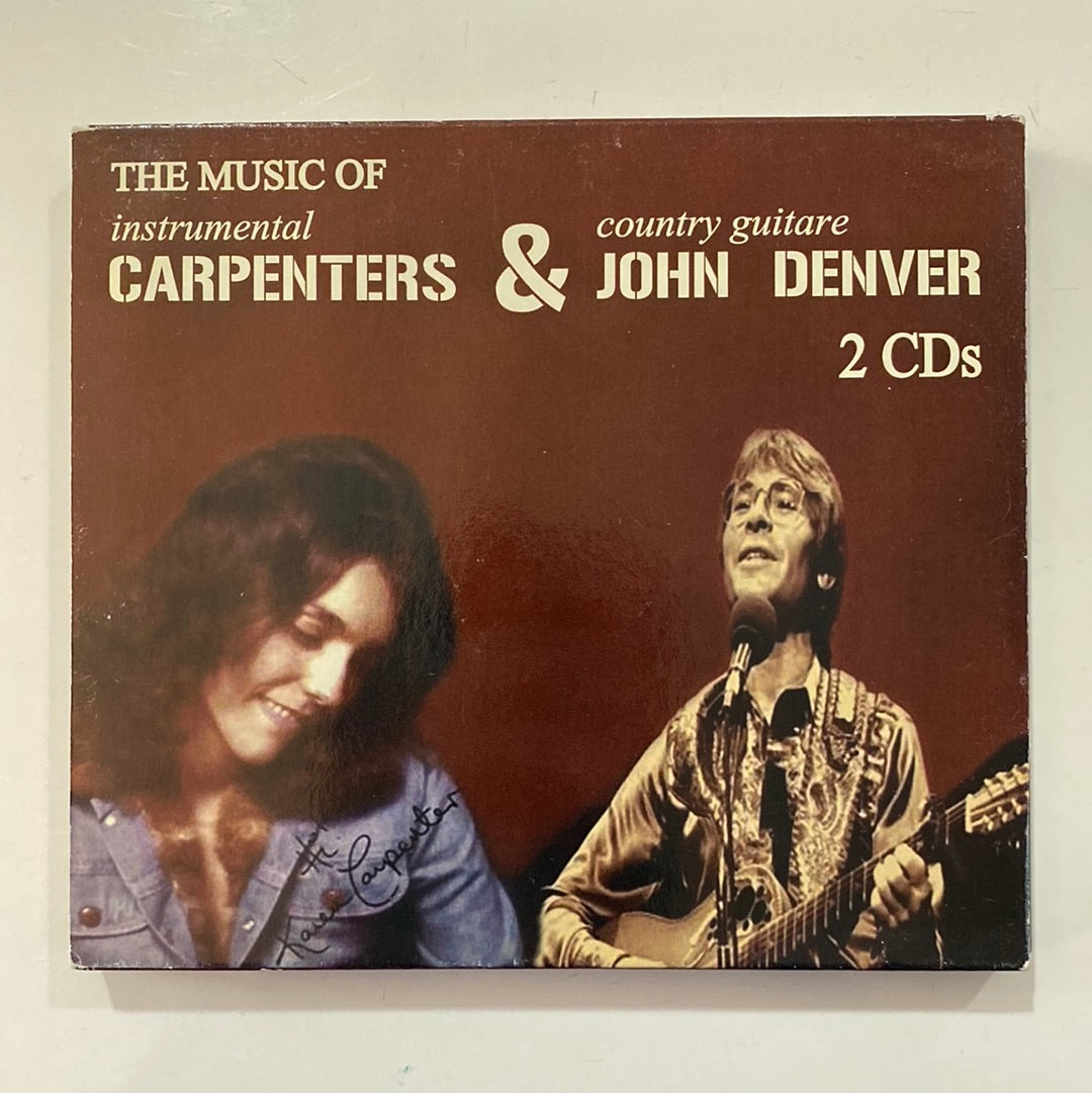 The Music Of Instrumental Carpanters & Country Guitare John Denver (CD) (NM)