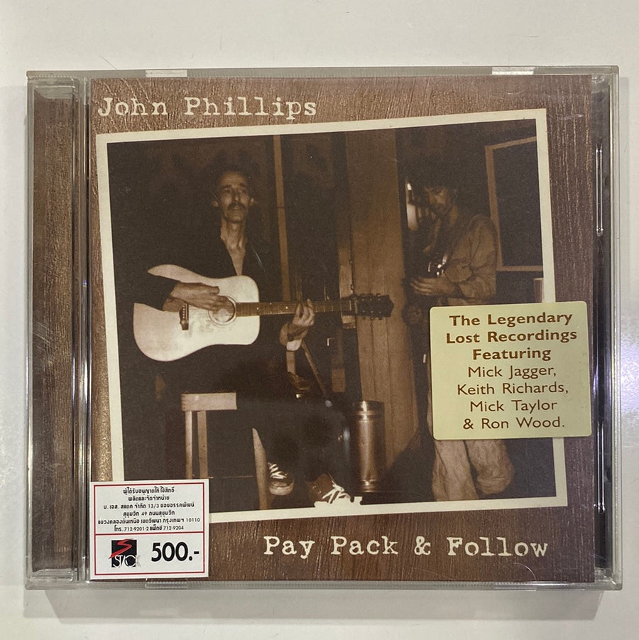 John Phillips - Pay Pack & Follow (CD) (NM or M-)