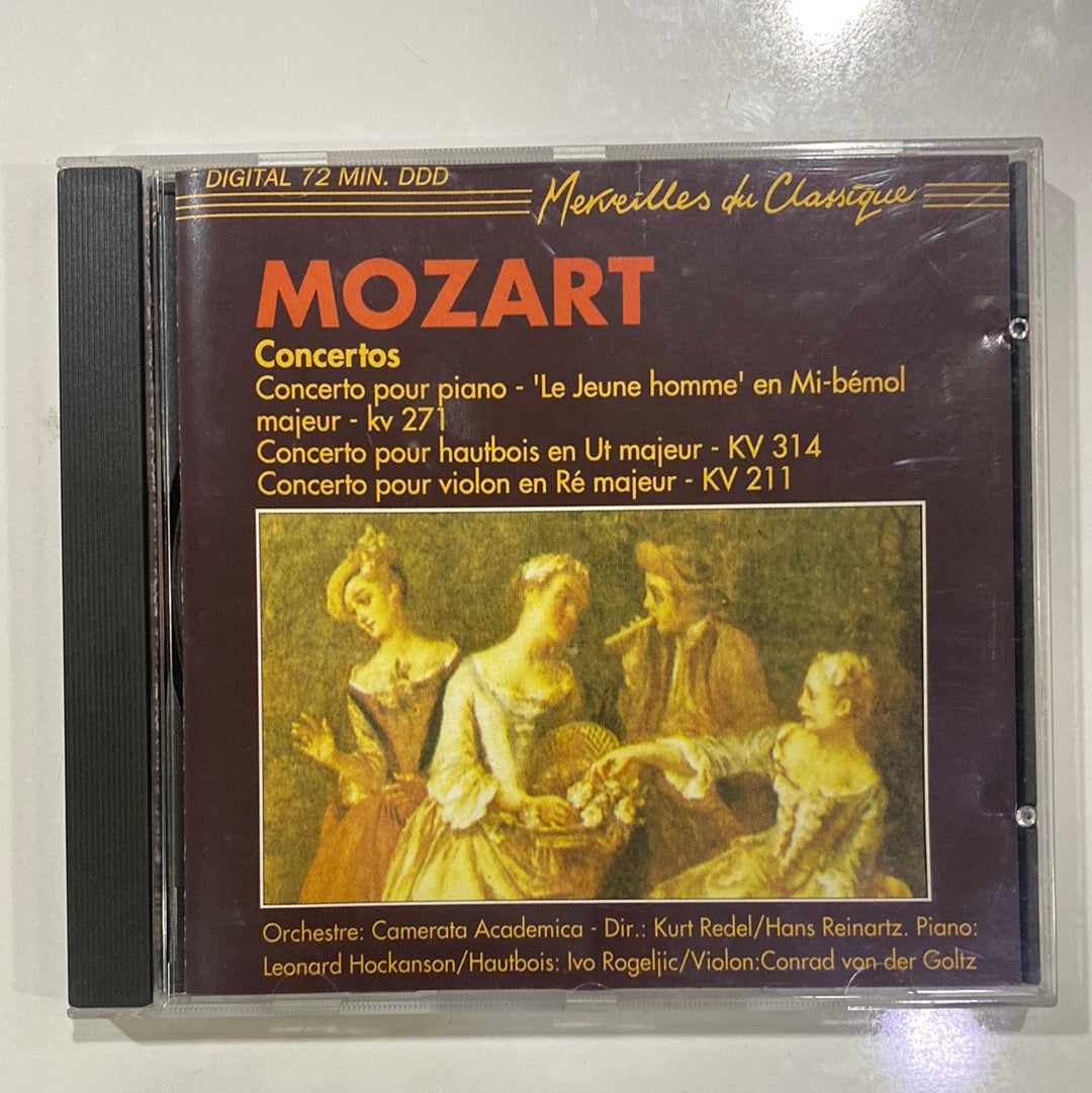 ซีดี Wolfgang Amadeus Mozart - Concertos (CD) (VG+)