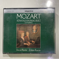 ซีดี Wolfgang Amadeus Mozart, Dezső Ránki - Zoltán Kocsis - Sonatas For Piano Duet Complete CD NM or M-