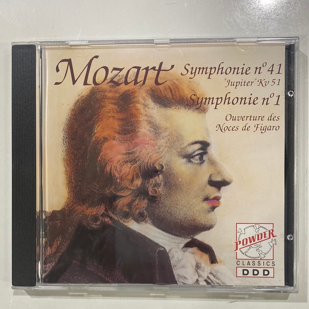 ซีดี Wolfgang Amadeus Mozart - Symphonie Nº 41 "Jupiter" KV 51 / Symphonie Nº 1 / Ouverture Des Noces De Figaro (CD) (VG+)