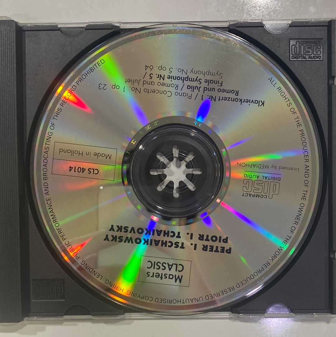 ซีดี Pyotr Ilyich Tchaikovsky, Martha Bergerich, Berliner Festspielorchester Dir./Cond.: Vladimir Petroschoff - Klavierkonzert Nr. 1 = Piano Concerto No. 1 / Romeo Und Julia = Romeo And Juliet / Finale 5. Symphonie = Finale Symphony No. 5 (CD) (VG)