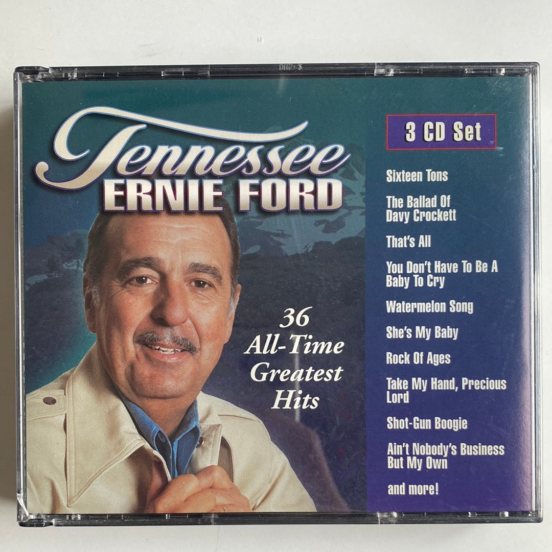 Tennessee Ernie Ford - 36 All-Time Greatest Hits - 3 CD SET (CD)(VG+)