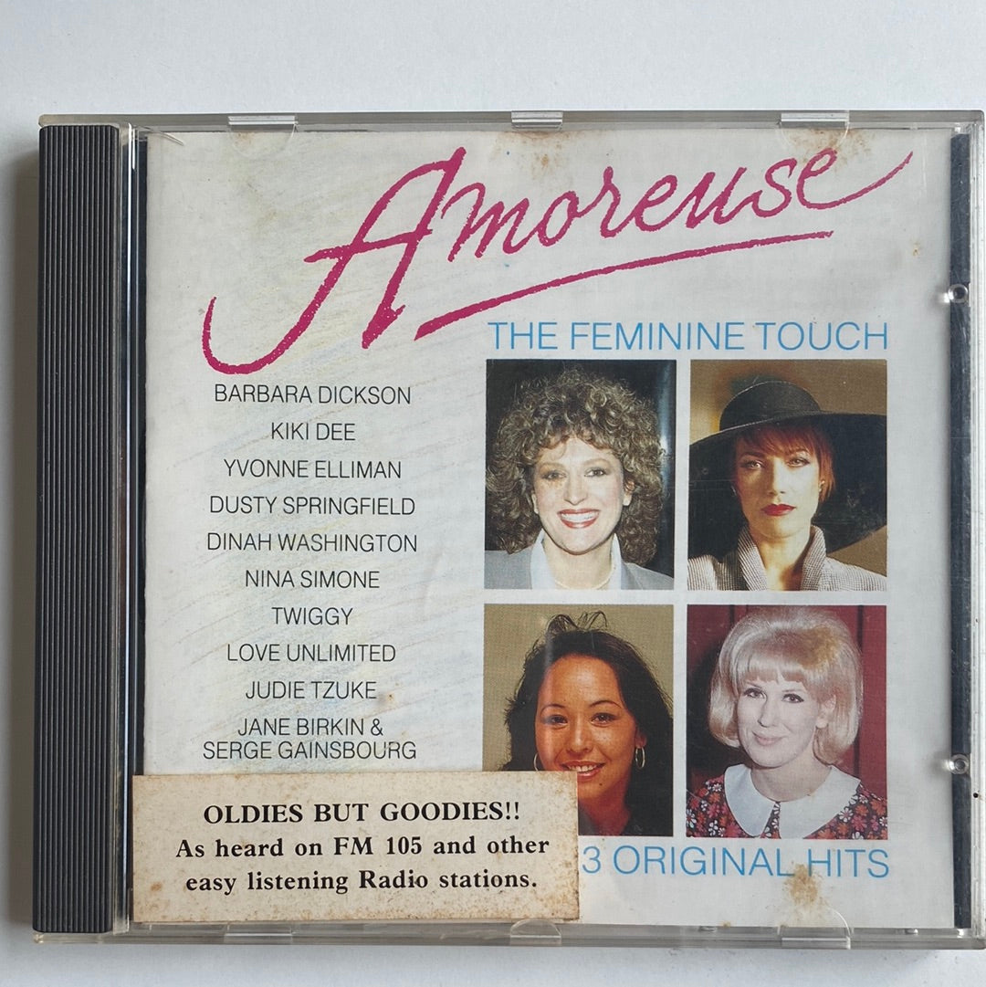 ซีดี Various - Amoreuse - The Feminine Touch (CD) (VG+)