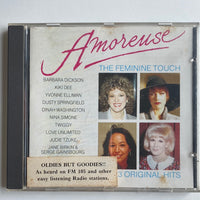 ซีดี Various - Amoreuse - The Feminine Touch (CD) (VG+)