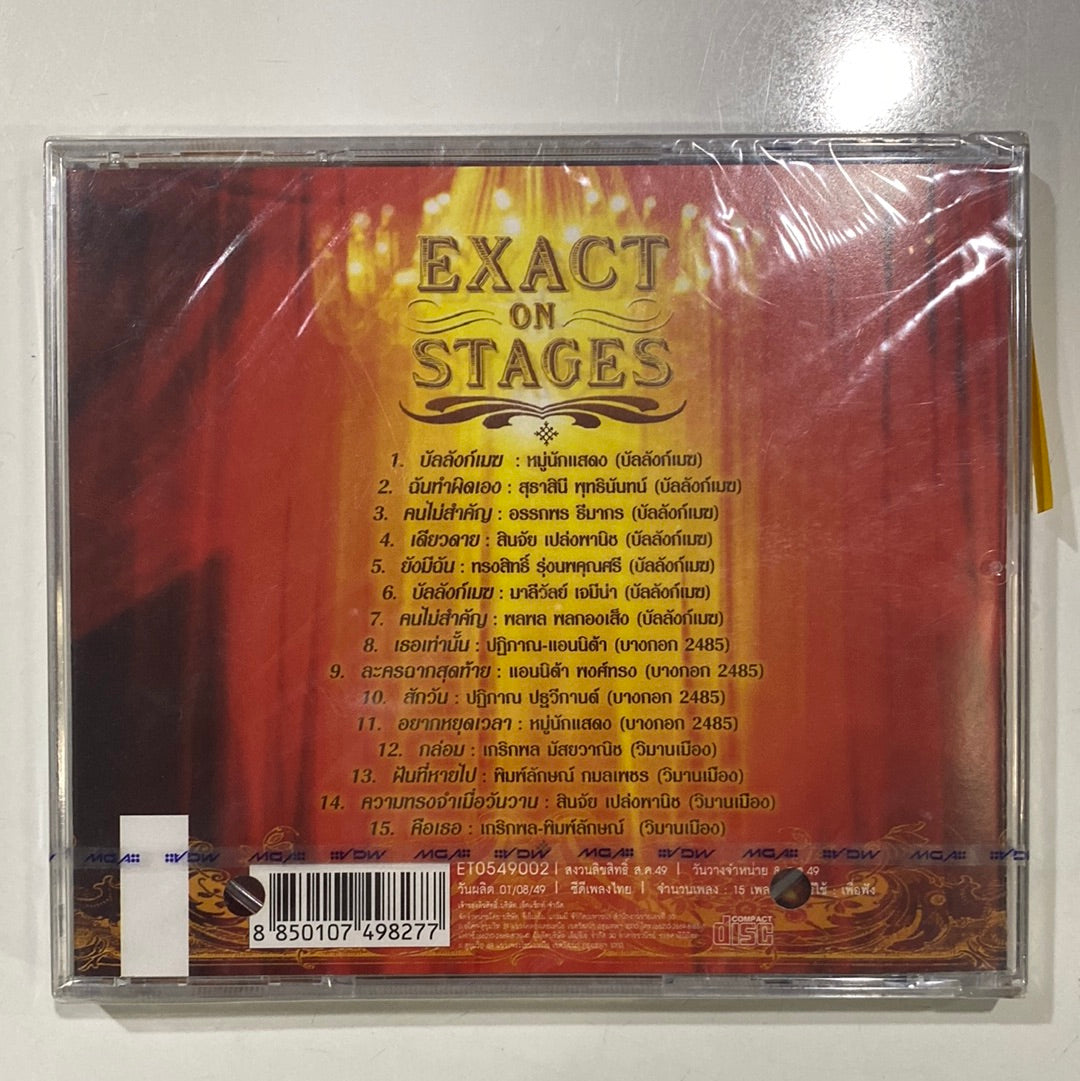 ซีดี Exact - Exact on Stages CD M