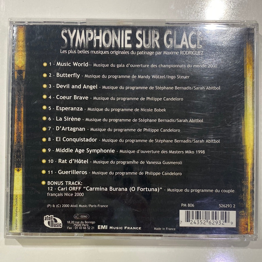 ซีดี Maxime Rodriguez - Symphonie Sur Glace CD VG+