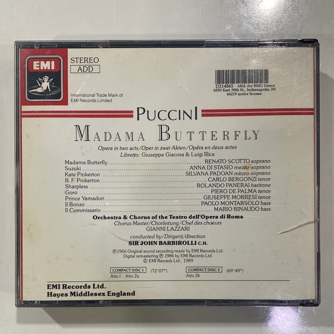 ซีดี Puccini - Madama Butterfly (CD)(VG)