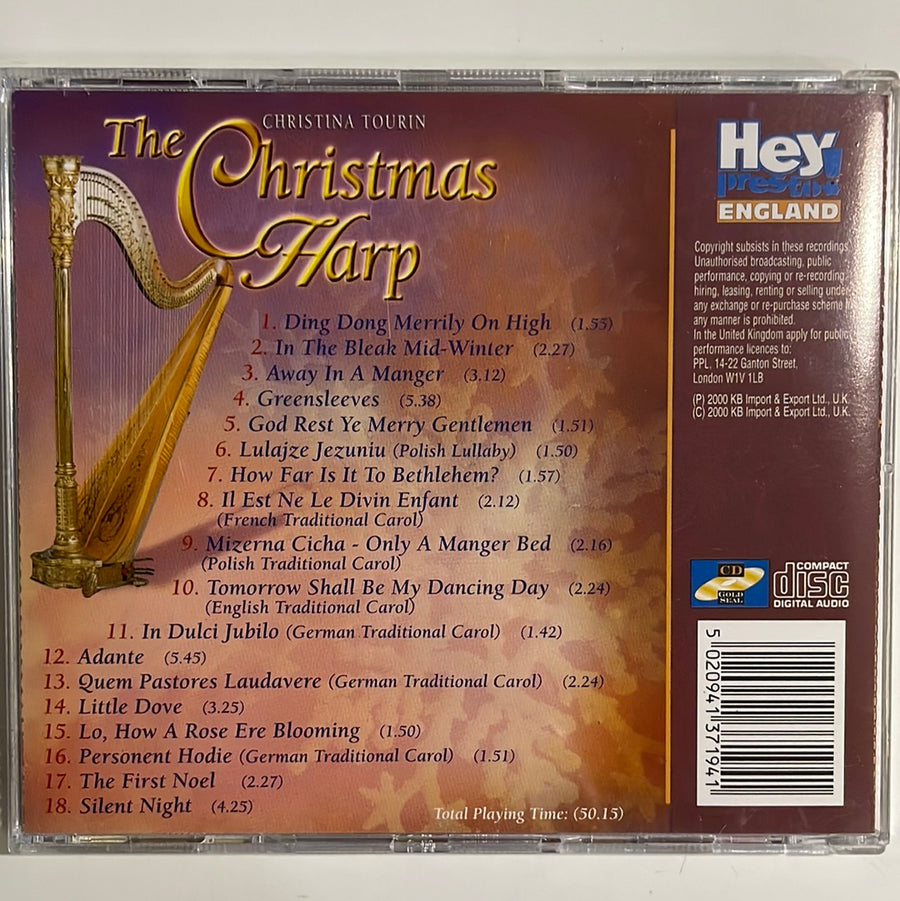 ซีดี Christina Tourin - The Christmas Harp CD NM or M-