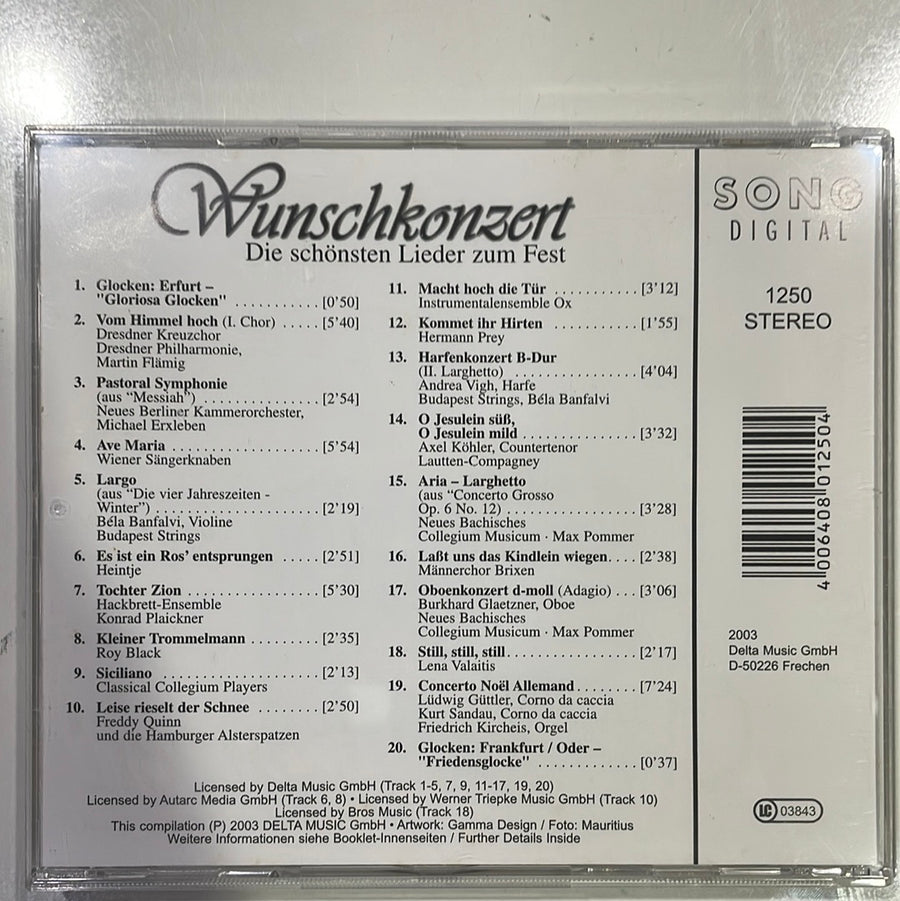 ซีดี Various - Wunschkonzert (CD) (NM or M-)