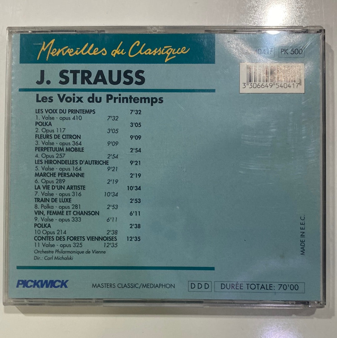 ซีดี Johann Strauss Jr. - Les Voix Du Printemps CD VG