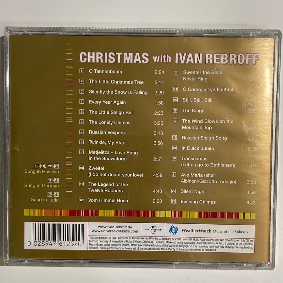 Ivan Rebroff - Christmas With Ivan Rebroff (CD) (VG+)