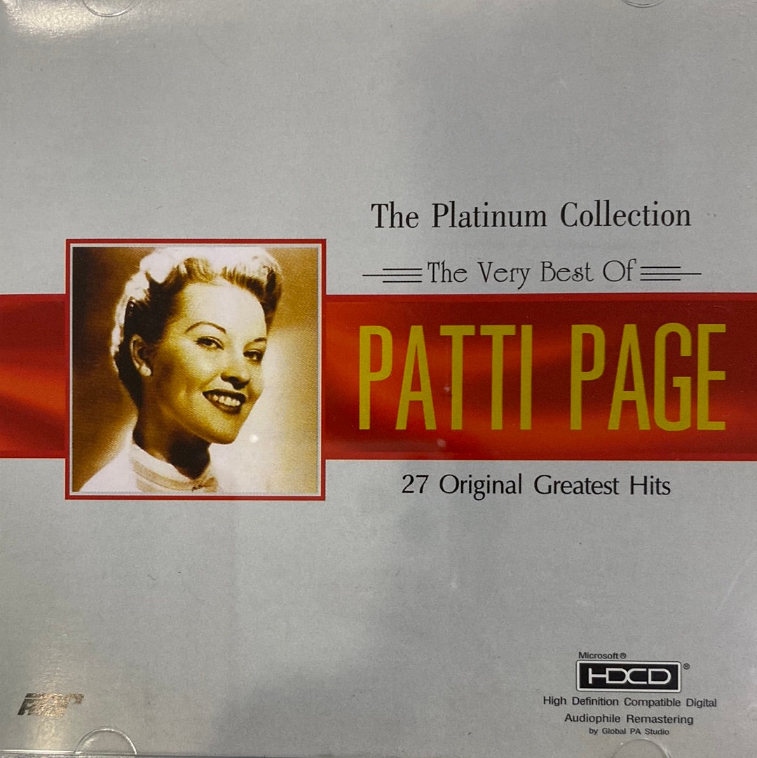 Patti Page - The Very Best Of Patti Page 27 Original Greatest Hit (CD) (NM or M-)