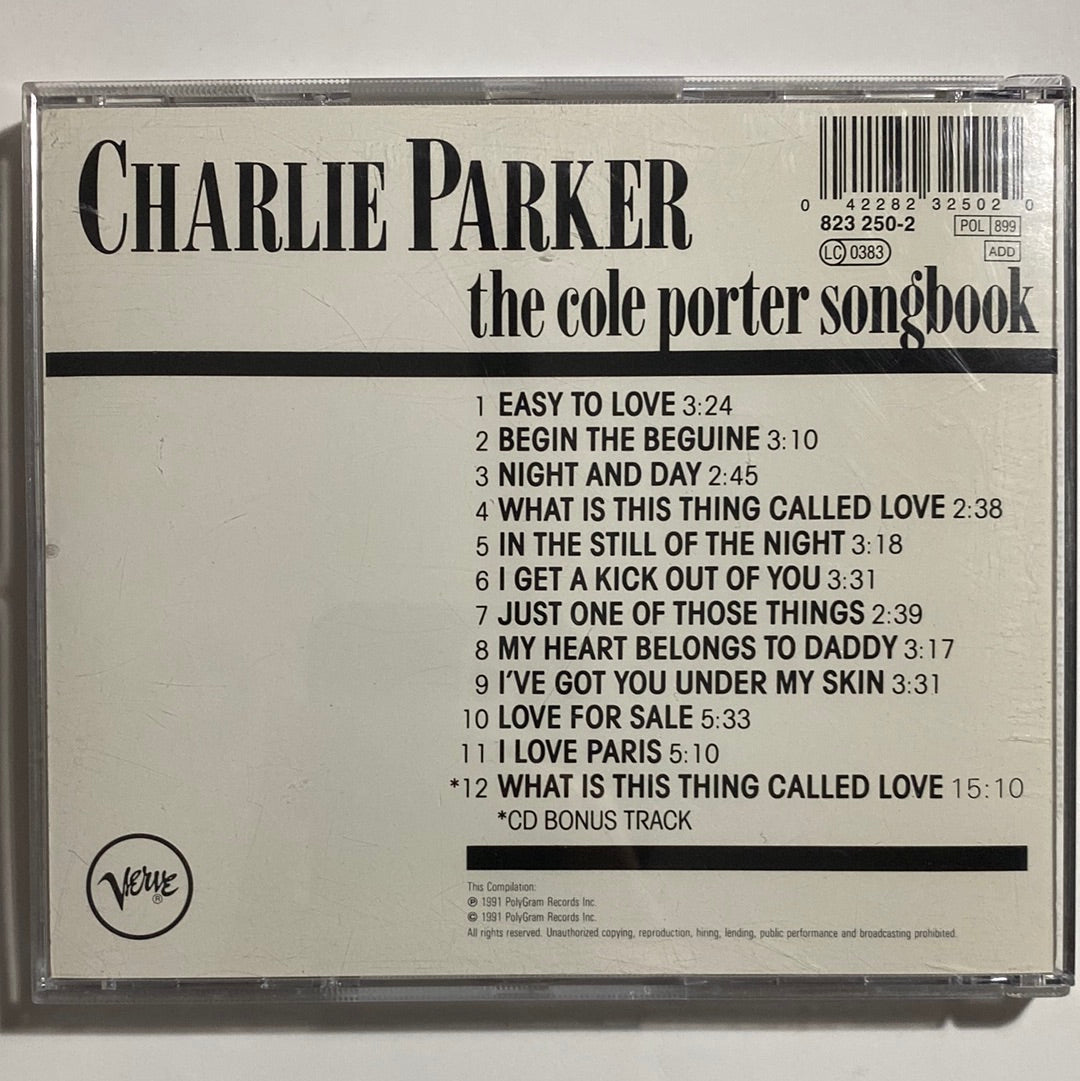 Charlie Parker - The Cole Porter Songbook (CD) (VG+)