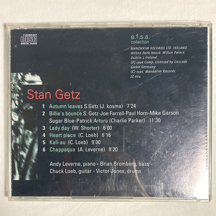 Stan Getz - Jazz Masters (100 Ans De Jazz) (CD) (VG)