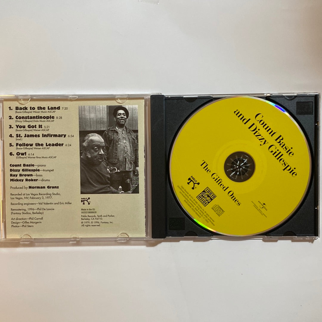 ซีดี Count Basie And Dizzy Gillespie - The Gifted Ones (CD) (NM or M-)