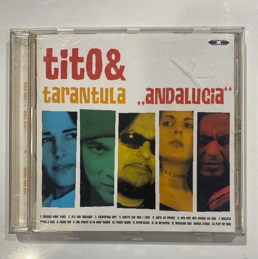 ซีดี Tito & Tarantula - Andalucia (CD) (NM or M-)