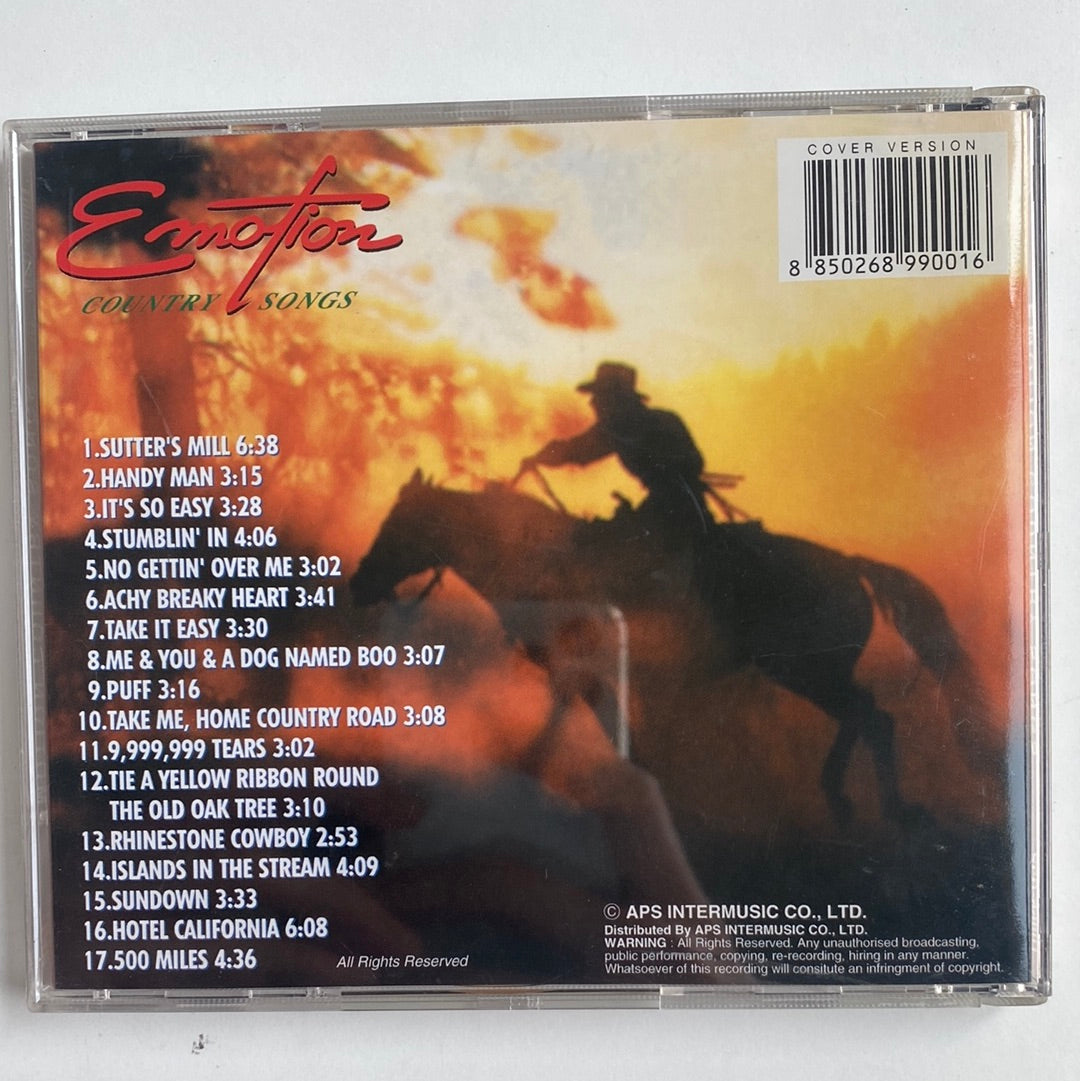 ซีดี Various - Emotion Country Songs (CD)(NM)