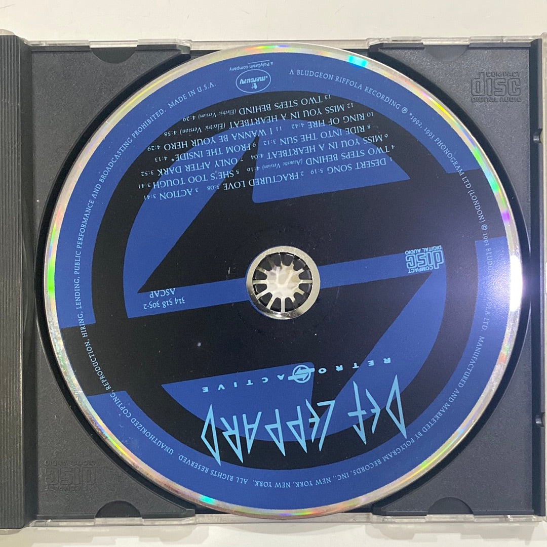 ซีดี Def Leppard - Retro Active CD VG+