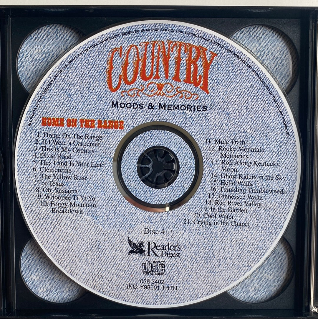 Various - Country Mood & Memories (CD)(NM)