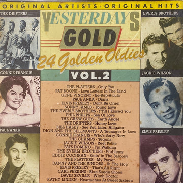 ซีดี Various - Yesterdays Gold Vol. 2 24 Golden Oldies CD VG+