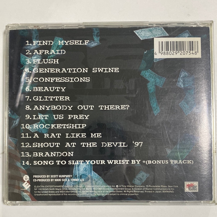 ซีดี Mötley Crüe - Generation Swine CD VG