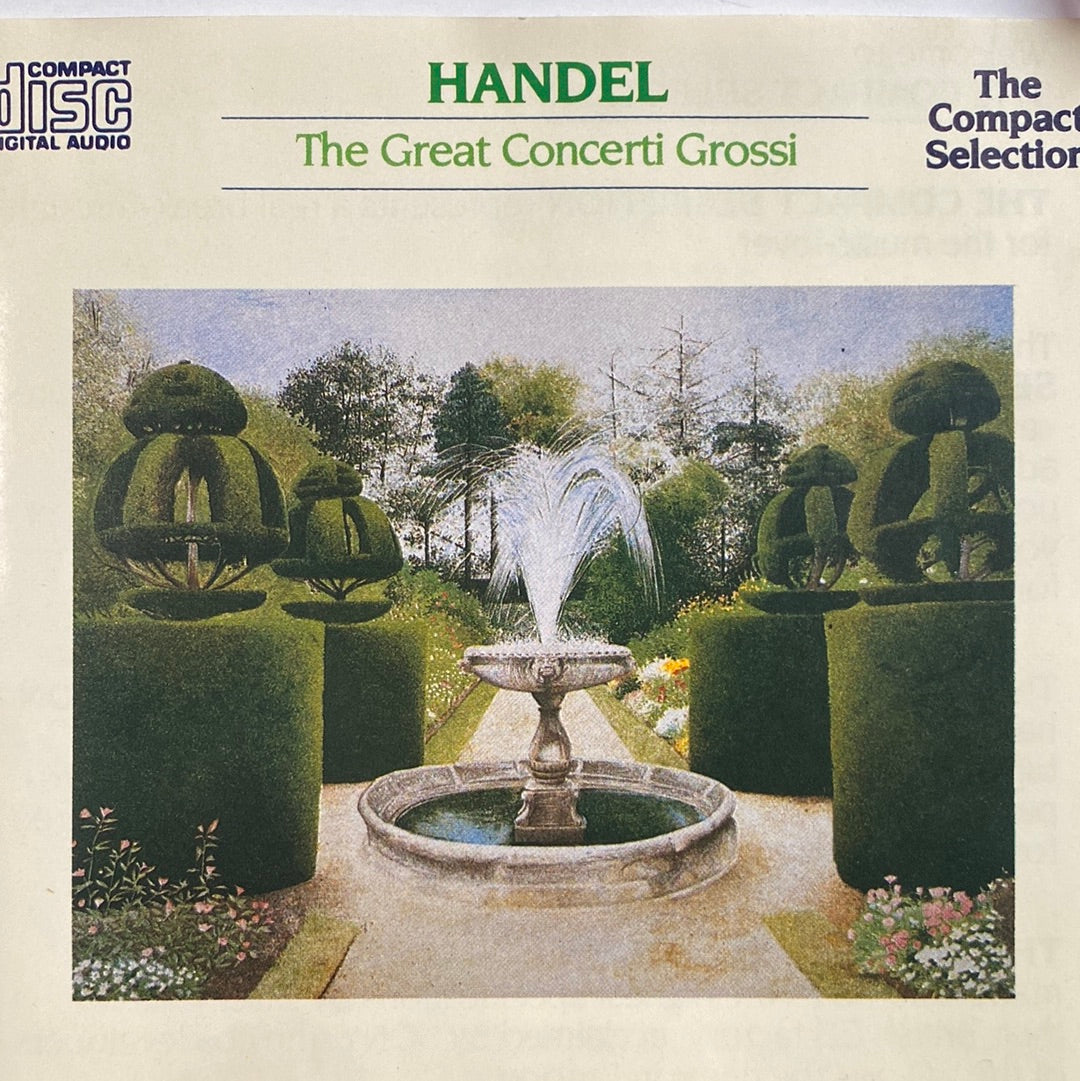 ซีดี Georg Friedrich Händel, Liszt Ferenc Chamber Orchestra, János Rolla - The Great Concerti Grossi (Five Concerti Grossi, Op.6) (CD) (NM or M-)