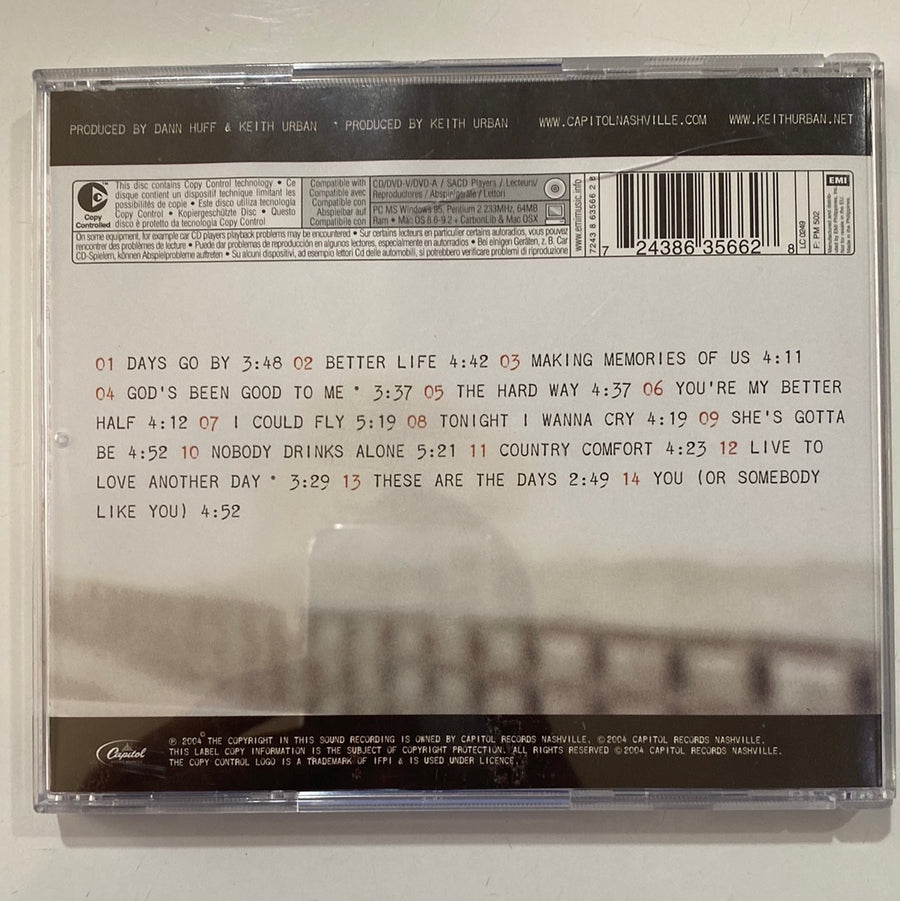 Keith Urban - Be Here (CD) (VG+)