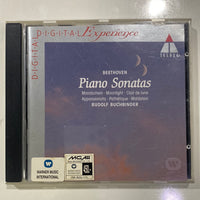 Ludwig van Beethoven, Rudolf Buchbinder - Piano Sonatas (Mondschein =  Moonlight =  Clair De Lune ·  Appassionata · Pathétique ·  Waldstein) (CD) (VG+)