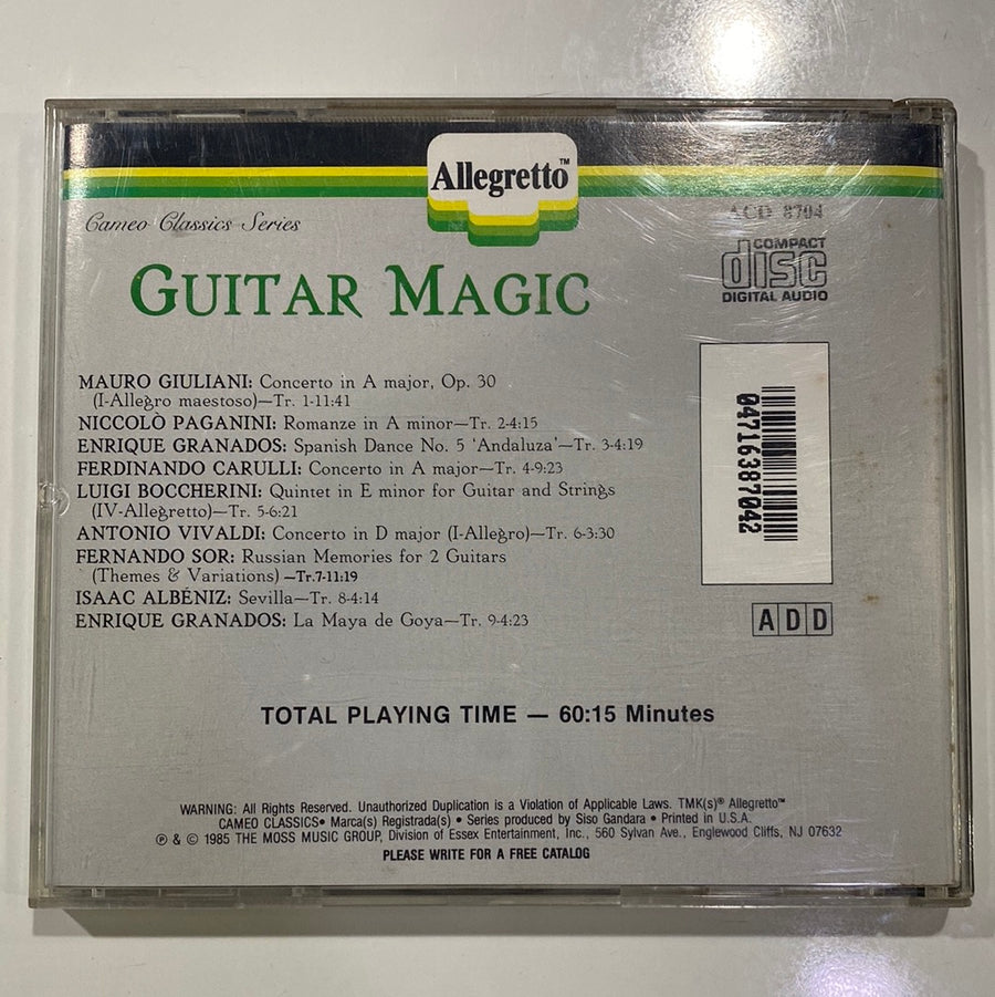 ซีดี Unknown Artist - Guitar Magic (CD) (VG)