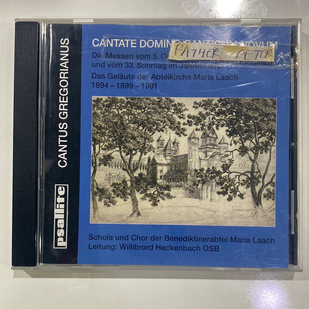 Cantus Gregorianus - Cantate Domino Canticum Novum (CD)(VG)