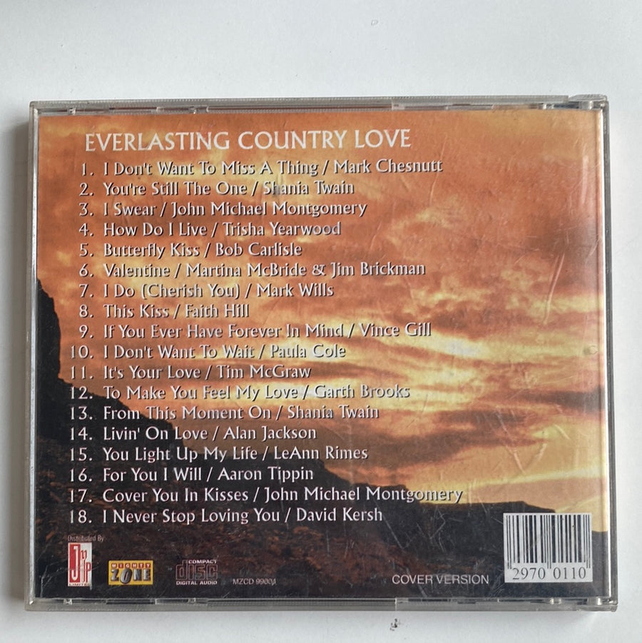 ซีดี Various - Everlasting Country Love (CD)(VG)