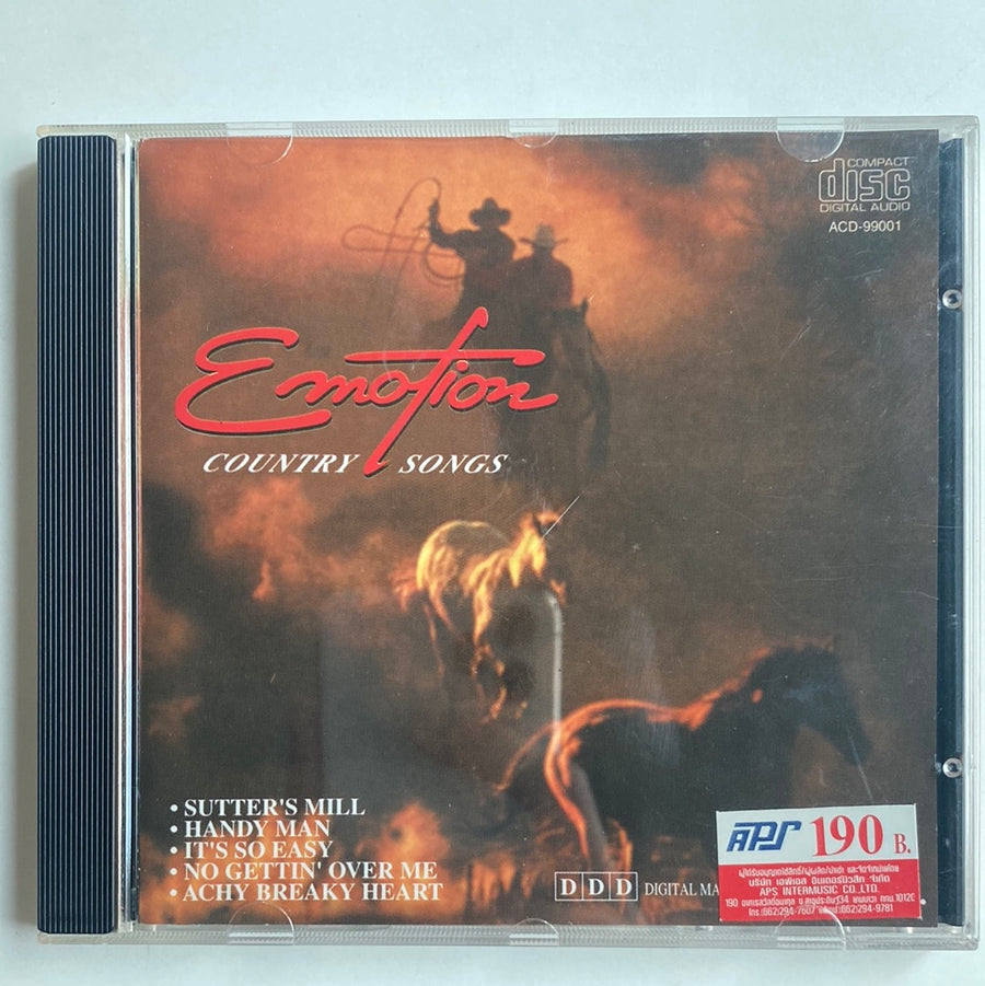 ซีดี Various - Emotion Country Songs (CD)(NM)