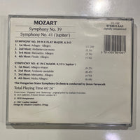 ซีดี Wolfgang Amadeus Mozart - Symphony No.39 & No.41 Jupiter CD NM or M-