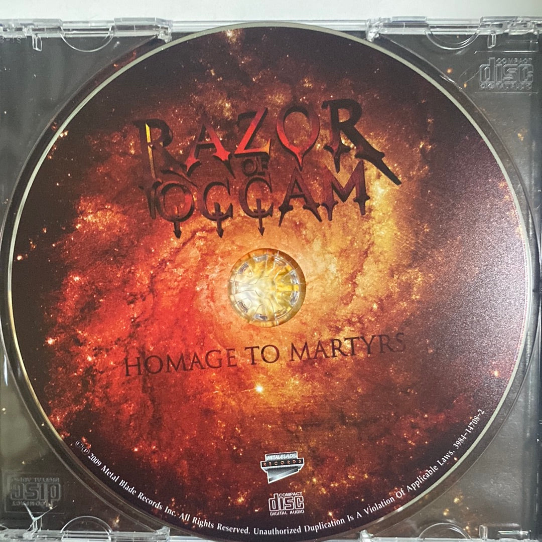 Razor Of Occam - Homage To Martyrs (CD) (VG+)