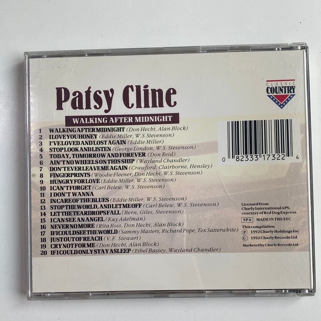 ซีดี Patsy Cline - Walking After Midnight (CD) (VG)