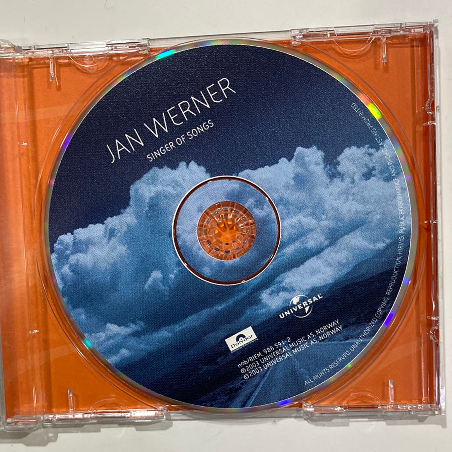 Jan Werner Danielsen - Singer Of Songs (CD) (VG+)