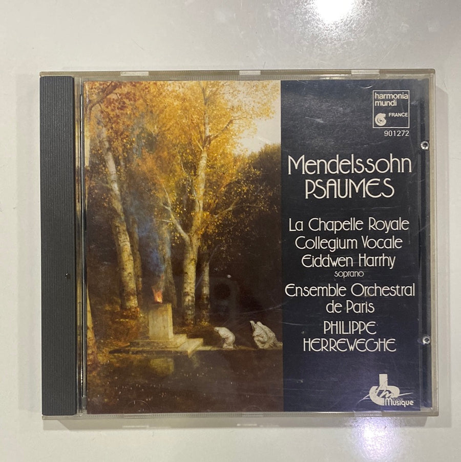 ซีดี Felix Mendelssohn-Bartholdy - La Chapelle Royale, Collegium Vocale, Eiddwen Harrhy, Ensemble Orchestral de Paris, Philippe Herreweghe - Psaumes CD NM or M-