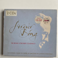 ซีดี Bing Crosby - Forever Bing CD NM or M- 2CDs