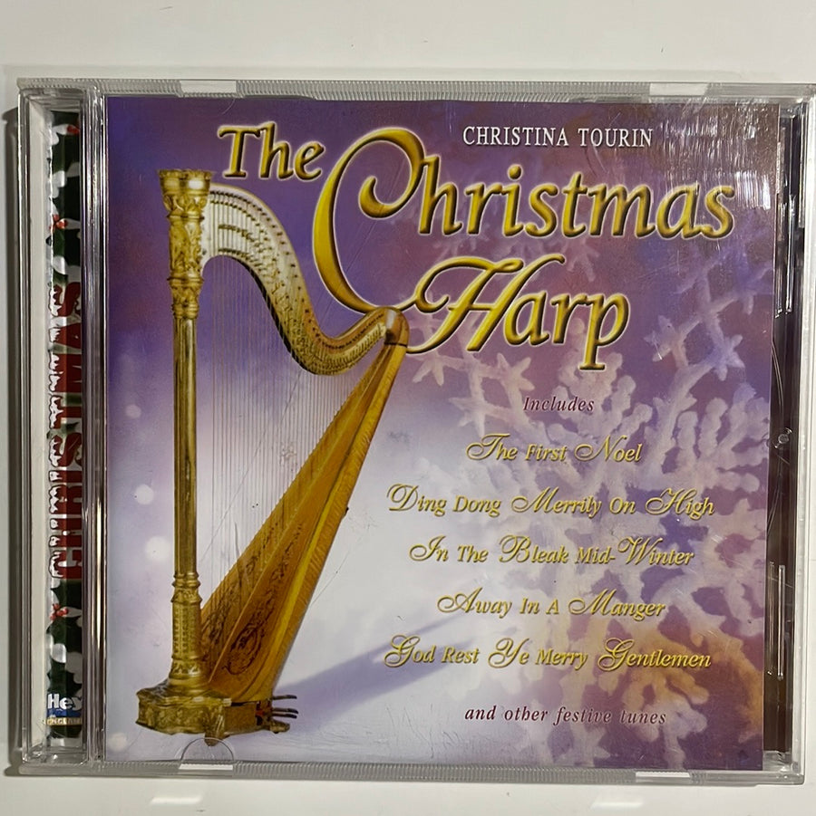 Christina Tourin - The Christmas Harp (CD) (VG+)