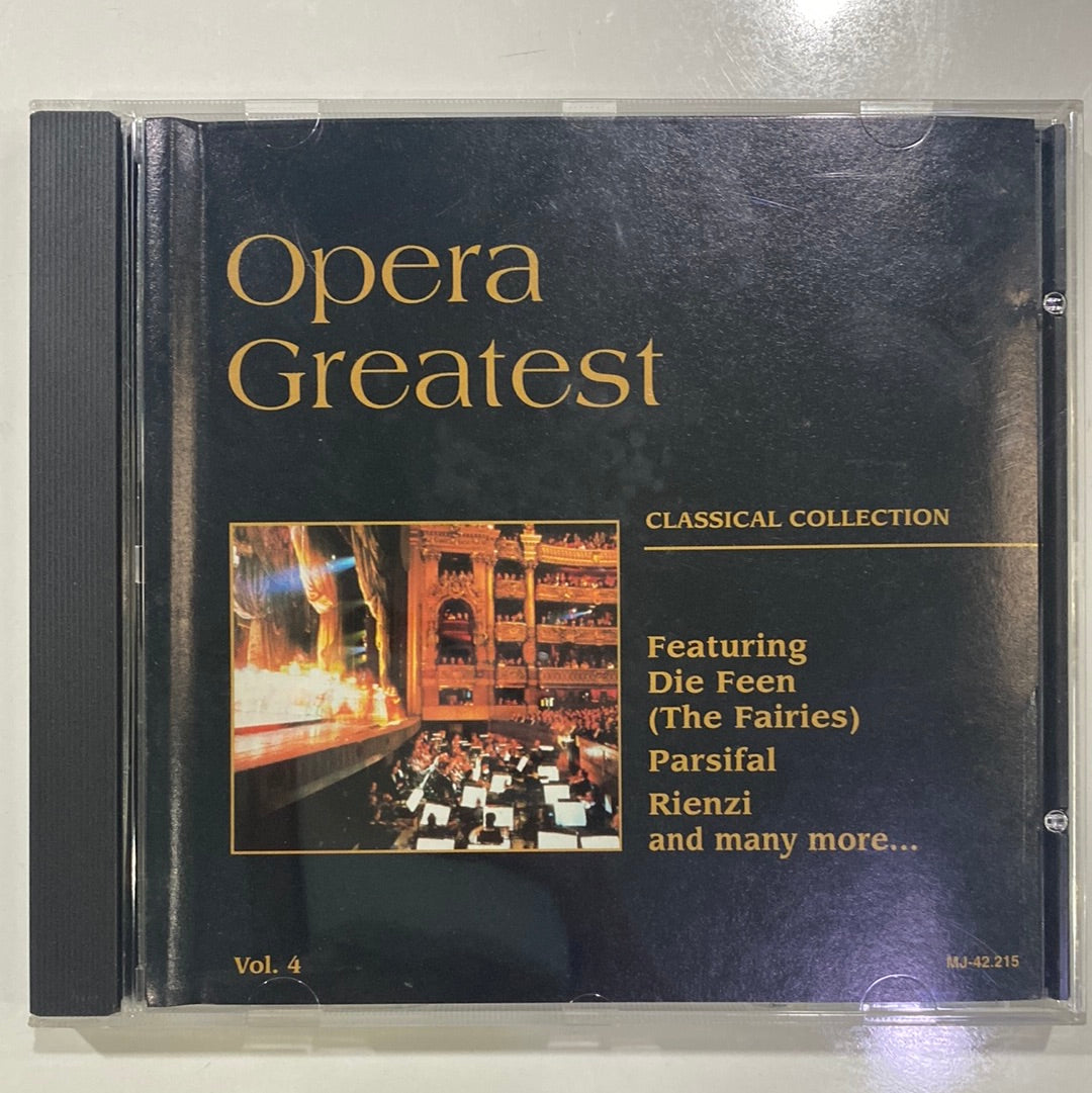 ซีดี Various - Opera Greatest Vol.4 (CD)(NM)